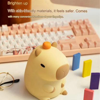 Cute Capybara Night Light