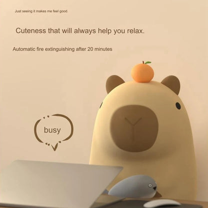 Cute Capybara Night Light