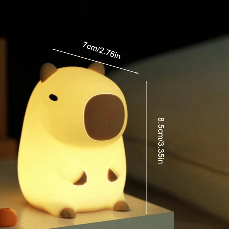 Cute Capybara Night Light