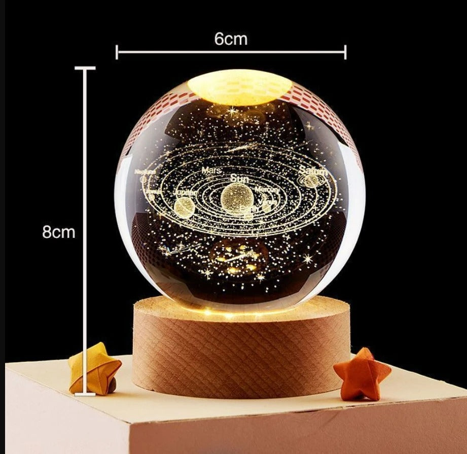 LED Galaxy Crystal Ball