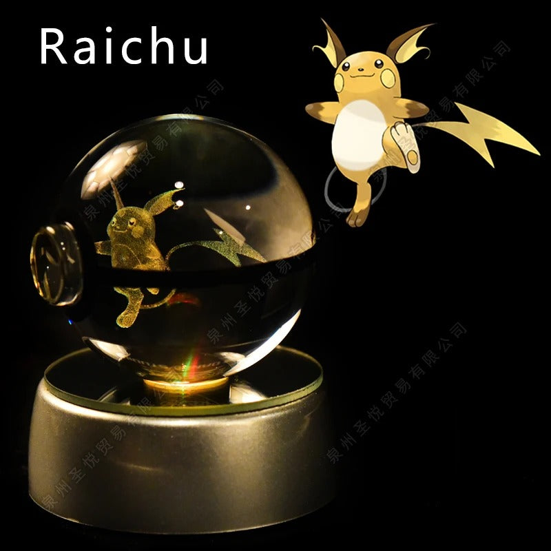 Pokémon Crystal Ball Night Lamp