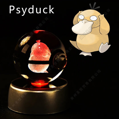 Pokémon Crystal Ball Night Lamp