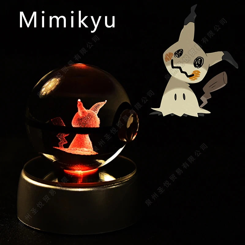 Pokémon Crystal Ball Night Lamp