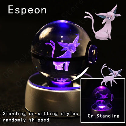Pokémon Crystal Ball Night Lamp