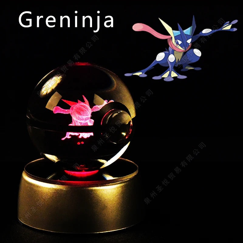 Pokémon Crystal Ball Night Lamp