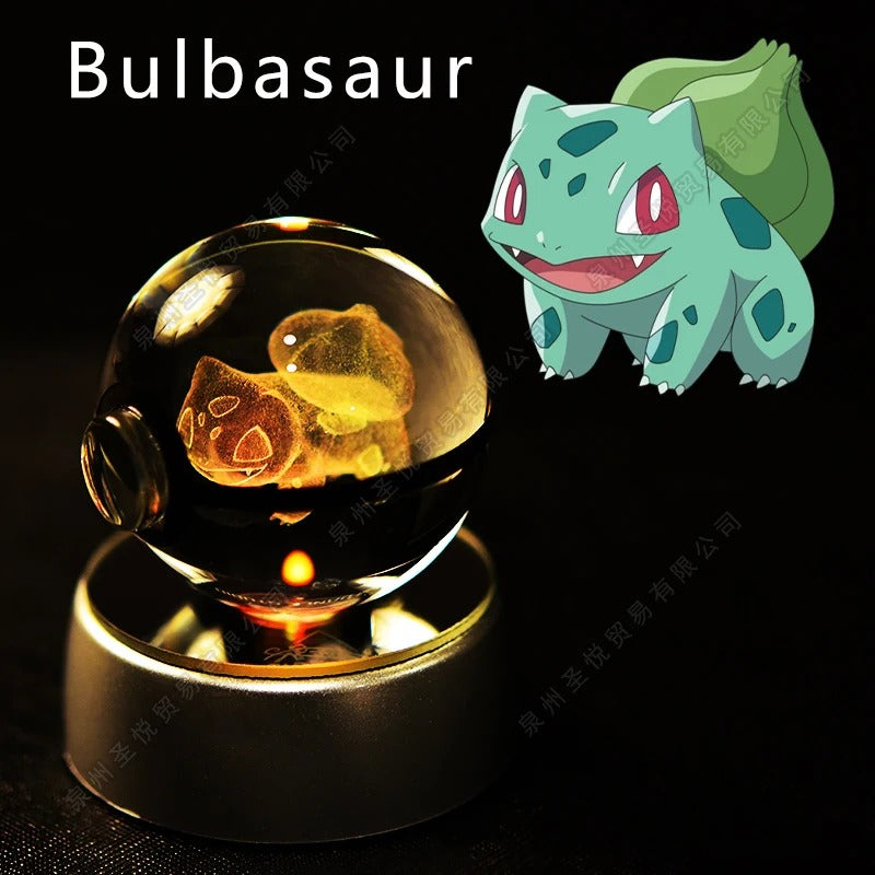 Pokémon Crystal Ball Night Lamp