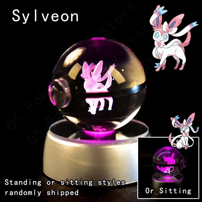 Pokémon Crystal Ball Night Lamp