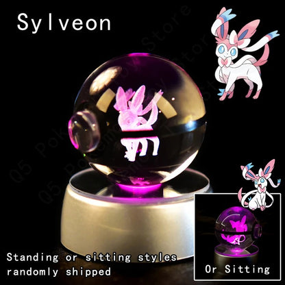 Pokémon Crystal Ball Night Lamp