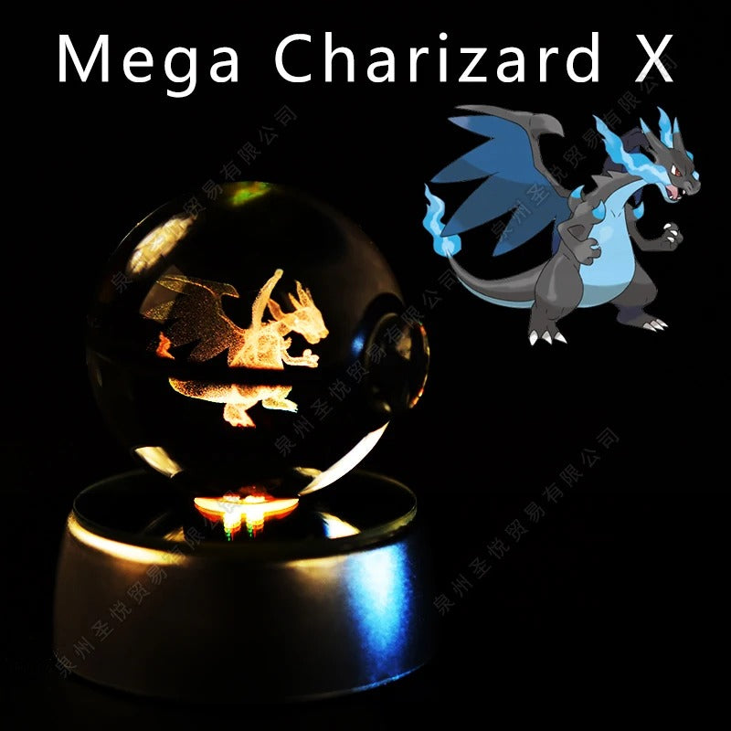 Pokémon Crystal Ball Night Lamp
