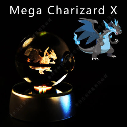 Pokémon Crystal Ball Night Lamp