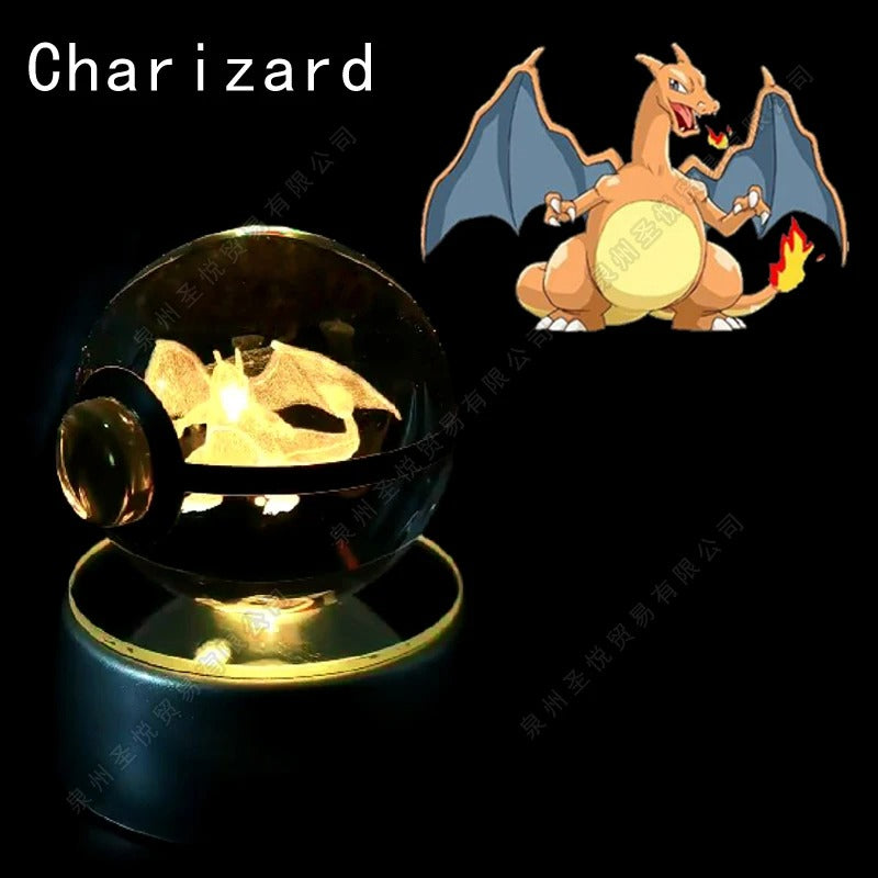 Pokémon Crystal Ball Night Lamp