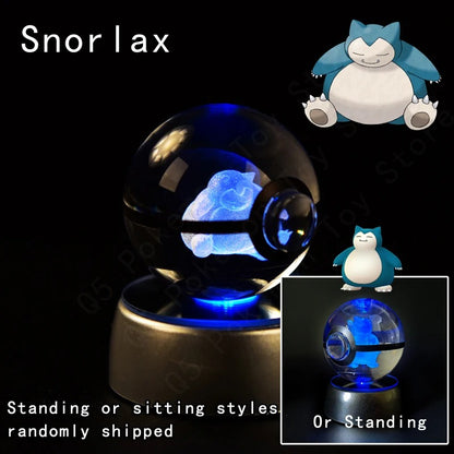 Pokémon Crystal Ball Night Lamp