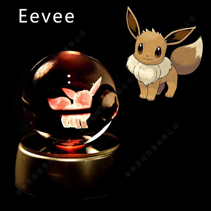 Pokémon Crystal Ball Night Lamp
