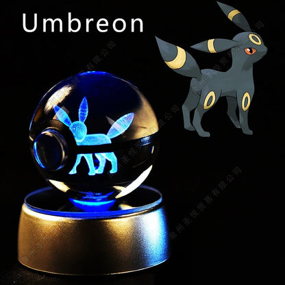 Pokémon Crystal Ball Night Lamp