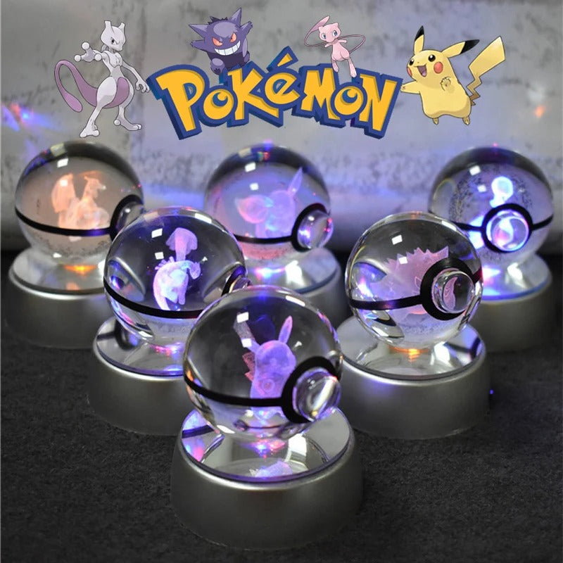 Pokémon Crystal Ball Night Lamp