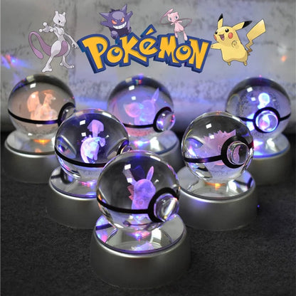 Pokémon Crystal Ball Night Lamp