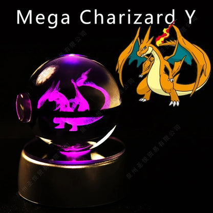 Pokémon Crystal Ball Night Lamp
