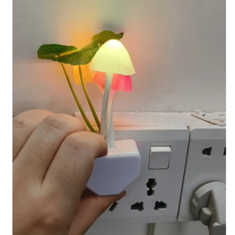 Mushroom Light Sensor Night Light