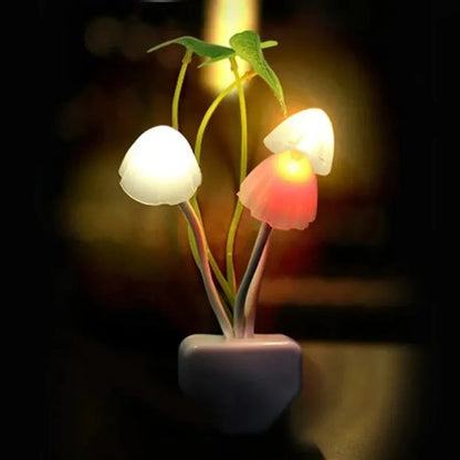 Mushroom Light Sensor Night Light