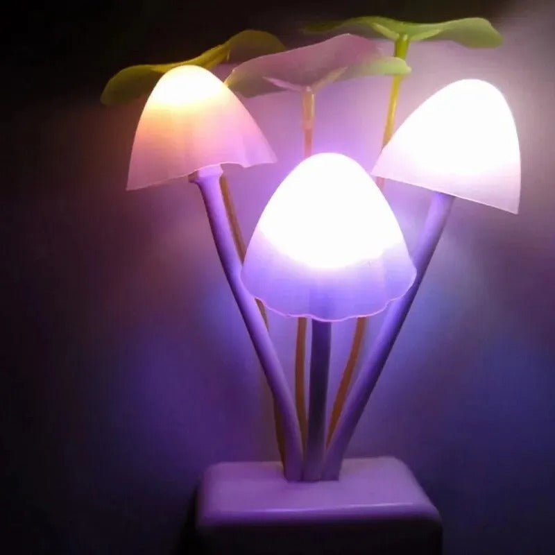 Mushroom Light Sensor Night Light