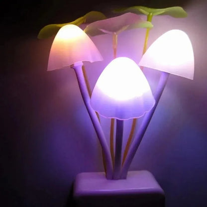Mushroom Light Sensor Night Light